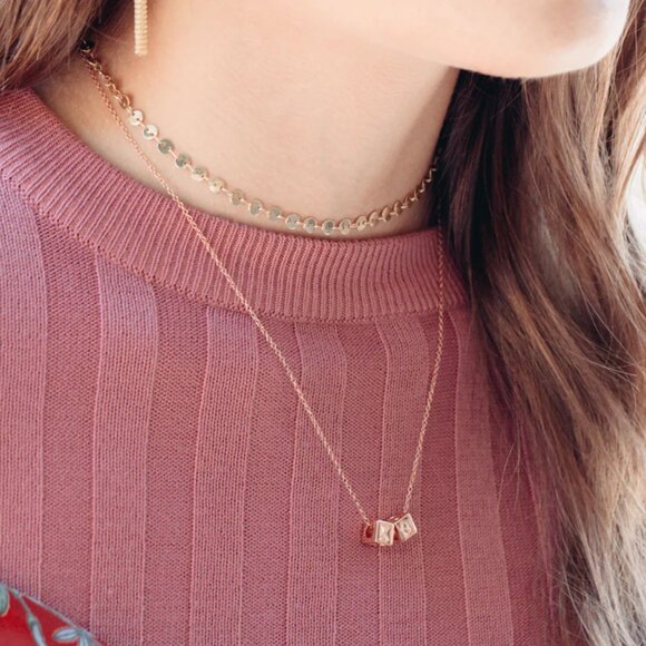 Le Bloc XO necklace - Picture 7 of 7